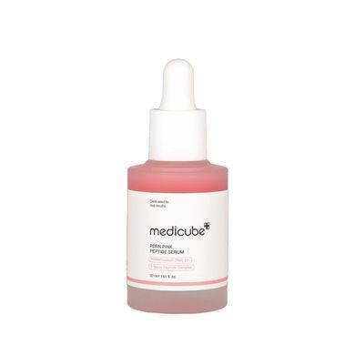 Фото Восстанавливающая сыворотка с полинуклеотидами и пептидами Medicube PDRN Pink Peptide Serum, 30 мл Peptide Serum