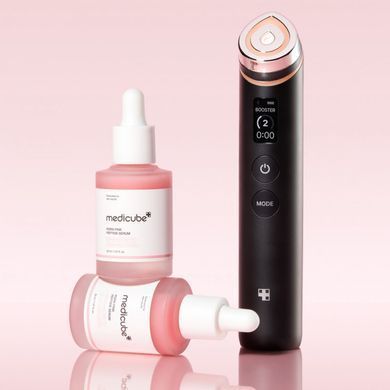 Фото Восстанавливающая сыворотка с полинуклеотидами и пептидами Medicube PDRN Pink Peptide Serum, 30 мл Peptide Serum