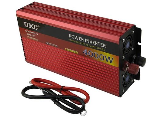 Фото Інвертор перетворювач UKC 4000W 12V 4000