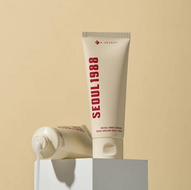 Фото Крем для обличчя K-SECRET Seoul 1988 Cream: Snail Mucin 93% + Rice, 100 мл Seoul 1988 Cream