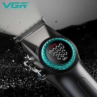 Фото Машинка для стрижки волос с дисплеем VGR V-001 VGR 001