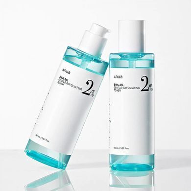 Фото Тонер для лица с салициловой кислотой Anua BHA 2% Gentle Exfoliating Toner 150 мл BHA 2%