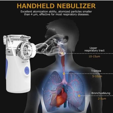 Фото Інгалятор небулайзер ультразвуковий для дітей та дорослих Mesh Nebulizer YM-252 252