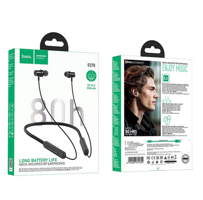 Фото Бездротові навушники HOCO ES70 Armour neck-mounted BT earphones ES70 Armour neck-mounted