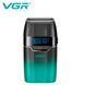 Зеленый шейвер VGR V-308 Professional Foil Shaver 9000 RPM с LCD-дисплеем