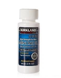 Фото Засіб для росту волосся 5% Minoxidil KIRKLAND 6 флаконів Minoxidil