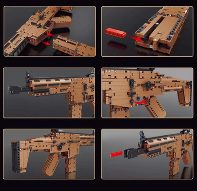 Фото Дитячий конструктор Scray, 1090 деталей T2044
