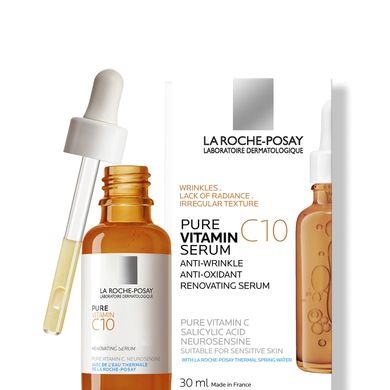 Фото Сыворотка против морщин 30 мл La Roche-Posay Pure Vitamin C10 Pure