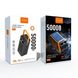 Повербанк WUW TUGII Y105 50000mAh з вбудованими кабелями та LED-дисплеєм