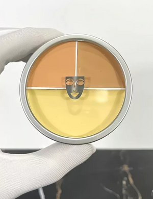 Фото Тональна основа для корекції кольору обличчя Kryolan Ultra Foundation Trio 40 г Світло-бежеве тріо