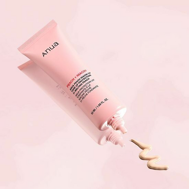 Фото Тональный крем с SPF50+ Anua UV Protection Peach + Niacin 01 50 мл Anua UV