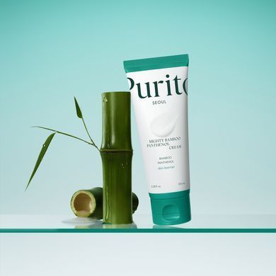 Фото Заспокійливий крем для обличчя з пантенолом Purito Seoul Mighty Bamboo Panthenol Cream 100 мл Bamboo Panthenol Cream