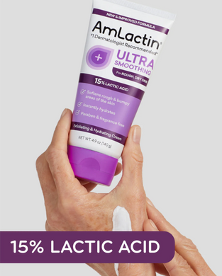Фото Увлажняющий крем AmLactin Ultra Smoothing Cream Lactic Acid, 140 г Ultra Smoothing Cream Lactic