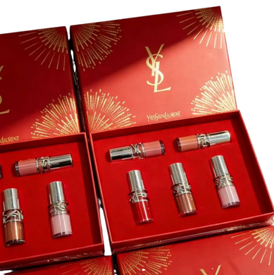 Фото Набір блисків для губ Yves Saint Laurent Loveshine Plumping Lip Oil Gloss 5 шт Lip Oil Gloss 5 шт