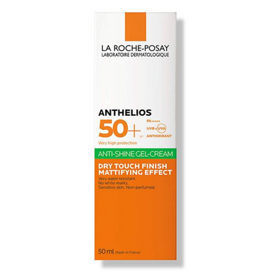 Фото Гель-крем від сонця  для чутливої шкіри з Dry Touch ефектом La Roche-Posay SPF 50+ PA++++ 50 мл Dry Touch