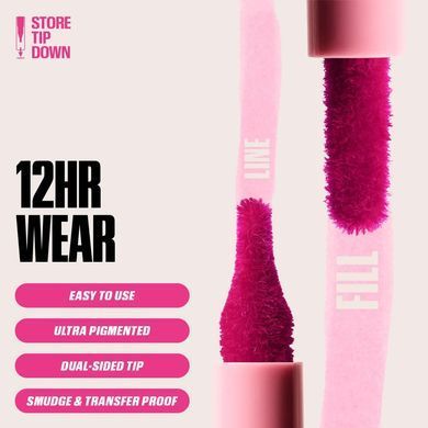 Контурний тінт для губ Huda Beauty Lip Contour Lip Stain Baby Pink 1 мл