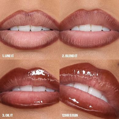 Контурний тінт для губ Huda Beauty Lip Contour Lip Stain Baby Pink 1 мл