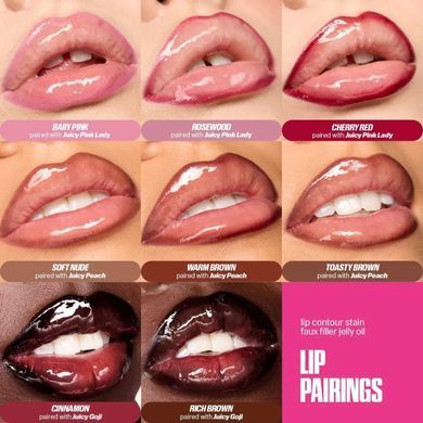 Контурний тінт для губ Huda Beauty Lip Contour Lip Stain Baby Pink 1 мл