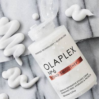 Фото Восстанавливающий крем для укладки волос Olaplex No 6 Bond Smoother 100 мл No 6