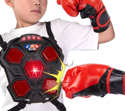 Фото Набор для бокса Boxing Gear боксерские перчатки и жилет  Boxing Gear 1