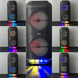 Портативна акустична система ZQS6227 з мікрофоном та RGB-підсвіткою