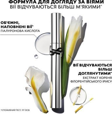 Тушь для ресниц с эффектом удлинения и подкручивания Yves Saint Laurent Lash Latex Mascara №1 Black