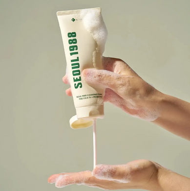 Фото Пенка для умывания K-SECRET Seoul 1988 Cleansing Foam: Pine Cica 1% + Probiotics, 150 мл Cleansing Foam