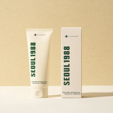 Фото Пенка для умывания K-SECRET Seoul 1988 Cleansing Foam: Pine Cica 1% + Probiotics, 150 мл Cleansing Foam