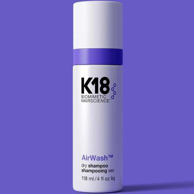 Фото Неаерозольний сухий шампунь K18 AirWash Dry Shampoo 118 ml AirWash
