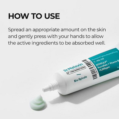 Фото Крем для звуження пор Dr.Melaxin BP Pore Barrier Cream Pore Barrier Cream