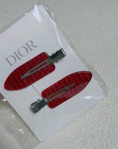 Фото Шпилька для волосся Dior Hair Clip Hair Clip Red