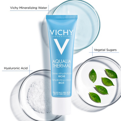 Фото Гель-крем для обличчя Vichy Aqualia Thermal, 30 мл Aqualia Thermal