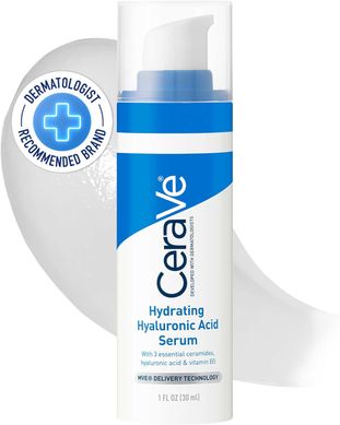 Фото Сыворотка с гиалуроновой кислотой для глубокого увлажнения кожи CeraVe Hyaluronic Acid Serum 30 мл Hyaluronic Acid