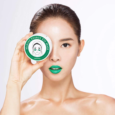 Фото Патчі для шкіри навколо очей Shangpree Marine Energy Eye Mask 60 шт Shangpree Eye Mask