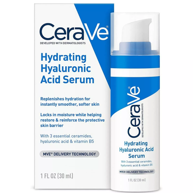 Фото Сыворотка с гиалуроновой кислотой для глубокого увлажнения кожи CeraVe Hyaluronic Acid Serum 30 мл Hyaluronic Acid