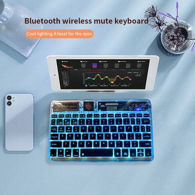 Фото Клавиатура беспроводная Bluetooth с подсветкой  309812