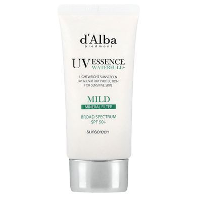 Фото Солнцезащитный крем D'Alba Waterfull Mild Mineral Filter Sun Cream SPF 50+PA+++ 50 ml Mineral Filter