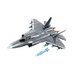 Конструктор для детей SEMBO J-35 Fighter военный самолет 621 деталь