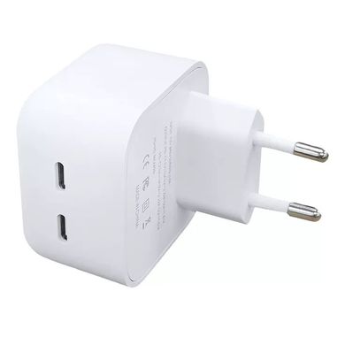 Фото Адаптер живлення 35W Dual USB-C Power Adapter 233222