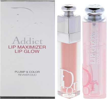 Фото Набор бальзам и блеск для губ Dior Addict Lip Maximizer Lip Glow Travel Collection Max Travel Collection Max
