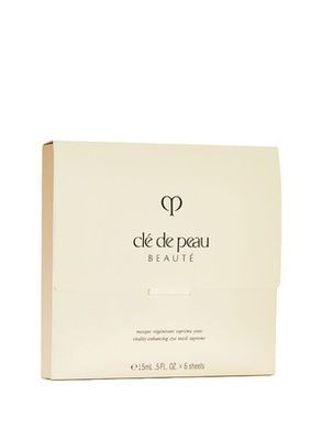 Фото Тканинна маска для зони навколо очей Cle De Peau Beaute Masque Regenerant Supreme Yeux упаковка 6 шт supreme yeux