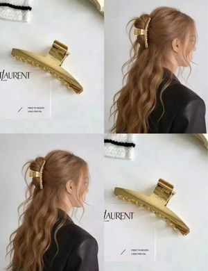 Фото Золотистий затискач для волосся YSL Beauty YSL Beauty Gold