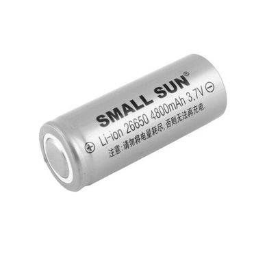 Фото Акумулятор 26650 Small Sun 4800mAh Li-ion 26650