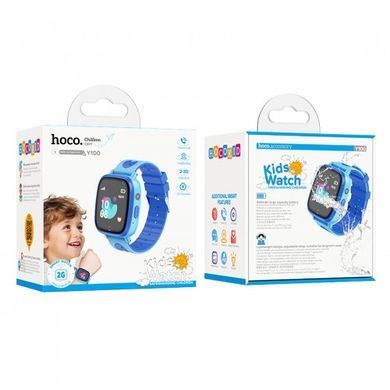 Фото Детские cмарт-часы Hoco Y100 Y100 Blue