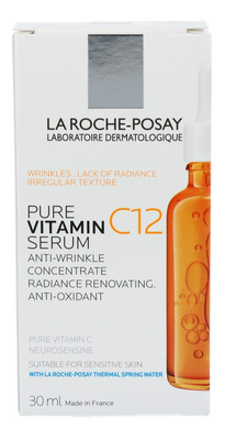 Фото Сироватка для омолодження шкіри La Roche-Posay Pure Vitamin C12 Anti-Wrinkle Anti-Oxidant Renovating Serum 30 ml Vitamin C12