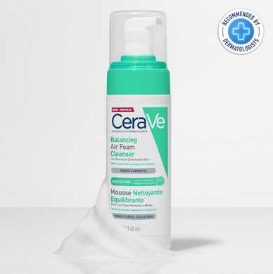 Фото Пінка для вмивання CeraVe Balancing Air Foam, 148 мл Balancing Air Foam