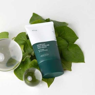 Фото Солнцезащитный крем SPF 50 ANUA Heartleaf Silky Moisture Sunscreen 50 мл Sunscreen