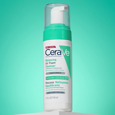 Фото Пінка для вмивання CeraVe Balancing Air Foam, 148 мл Balancing Air Foam