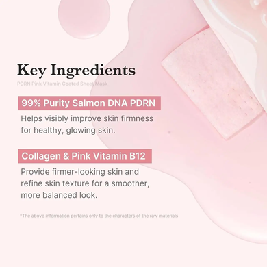 Фото Маска для обличчя тканинна Medicube PDRN Pink Vita Coating Mask Coating Mask 10 шт