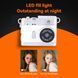 Компактна камера-брелок Life Camera 0.96" IPS HD White